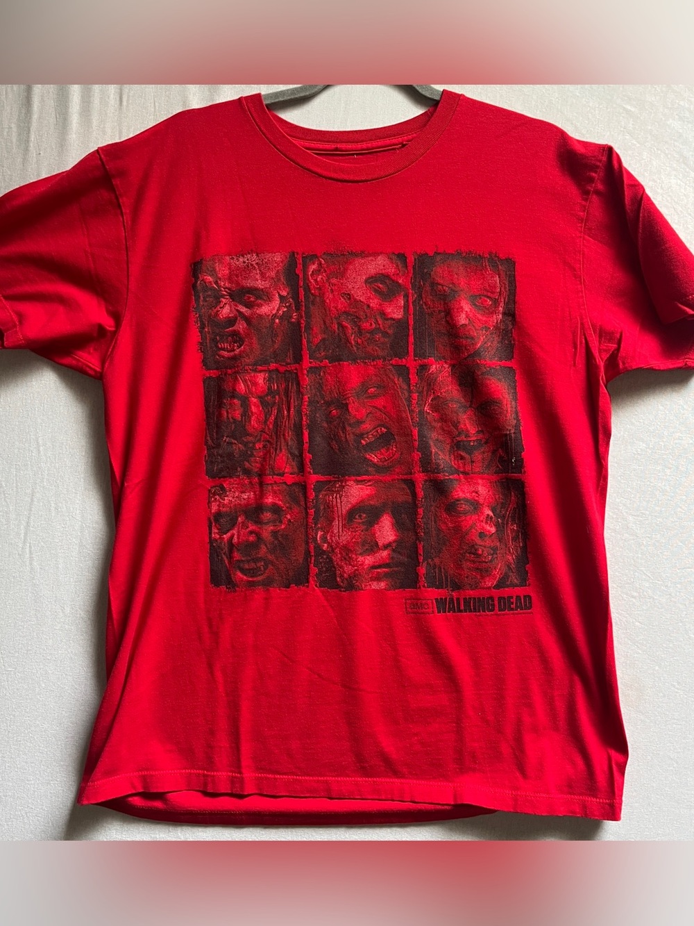 Walking Dead Large Cotton Blend Zombie Graphic T Shirt M